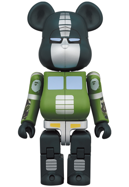 その他 BE@RBRICK TRANSFORMERS PRIME BAPE GREEN BE@RBRICK x Transformers Optimus Prime Bape Green Exclusive